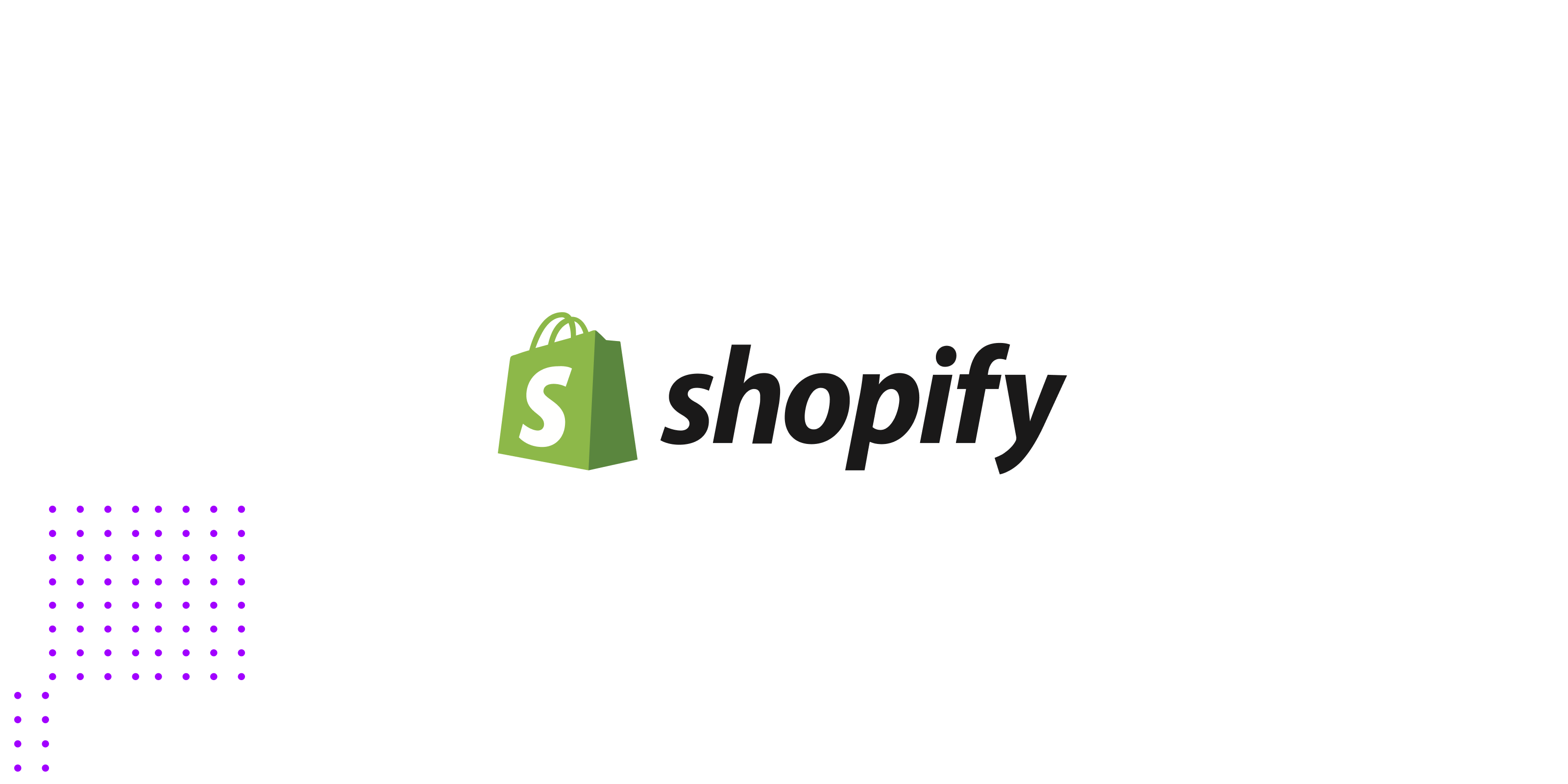 a feature image for a very famous CMS ( Shopify) for e commerce websites